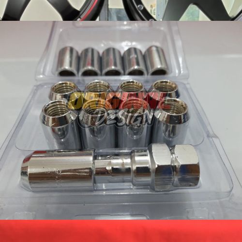 Baut Roda Lugnut Mur Roda Mobil Kunci L Chrome
