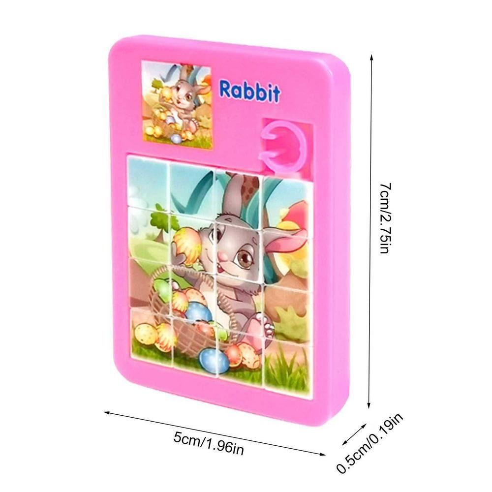 Lanfy Number Puzzle Mainan Kreatif Untuk Anak-Anak Blok Permainan Mainan Puzzle Kecerdasan Hadiah Anak Puzzle Slide Puzzle Puzzle Game Hewan Kartun Anak Laki-Laki Hadiah Jigsaw Puzzle