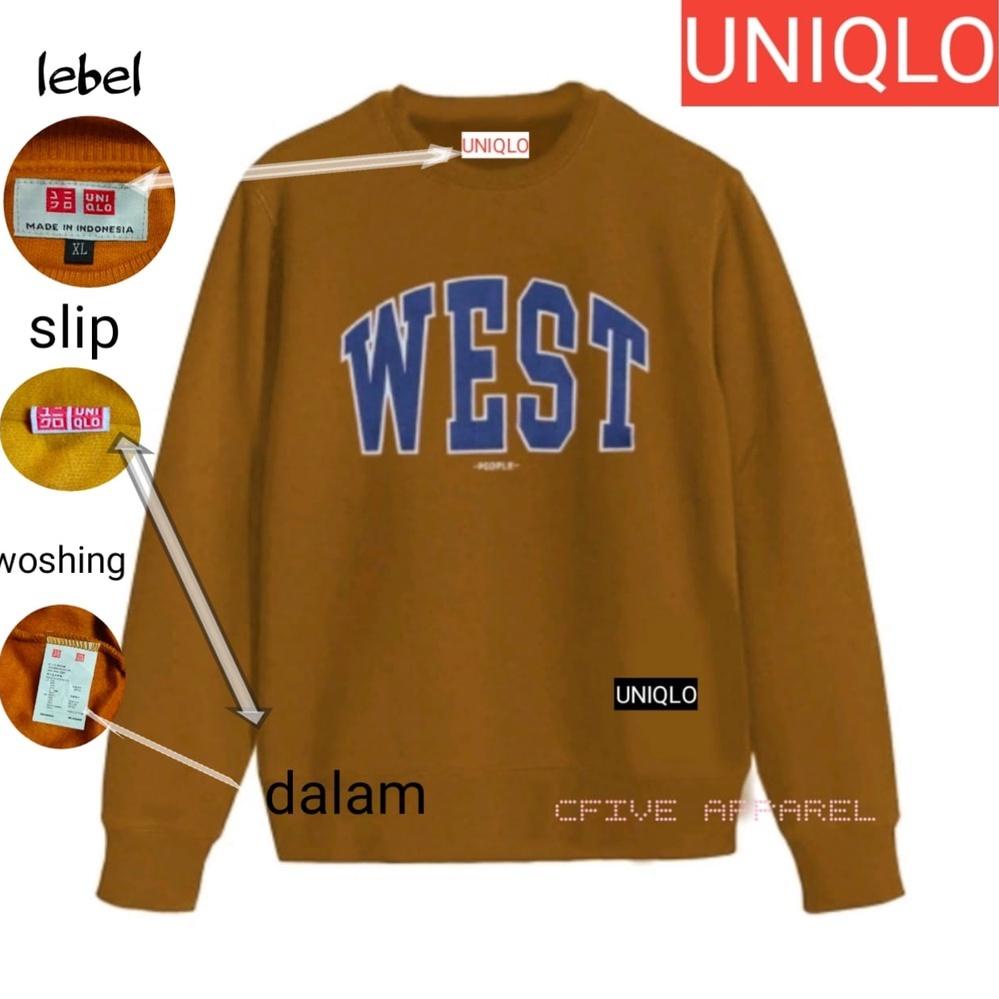 [COD LV58] SWEATER  CREWNECK WEST SOUTH EAST NORTH FULL LEBEL UNIQLO | SWEATER PRIA | CREWNECK PRIA 
