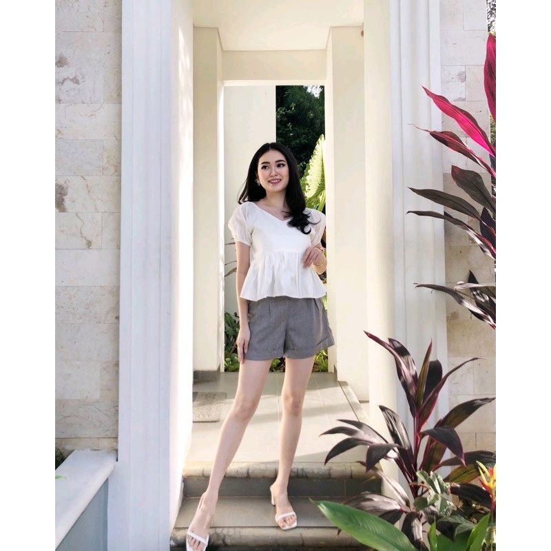 Atasan Wanita import/Blouse Wanita Bahan Katun/ Atasan Katun Wanita