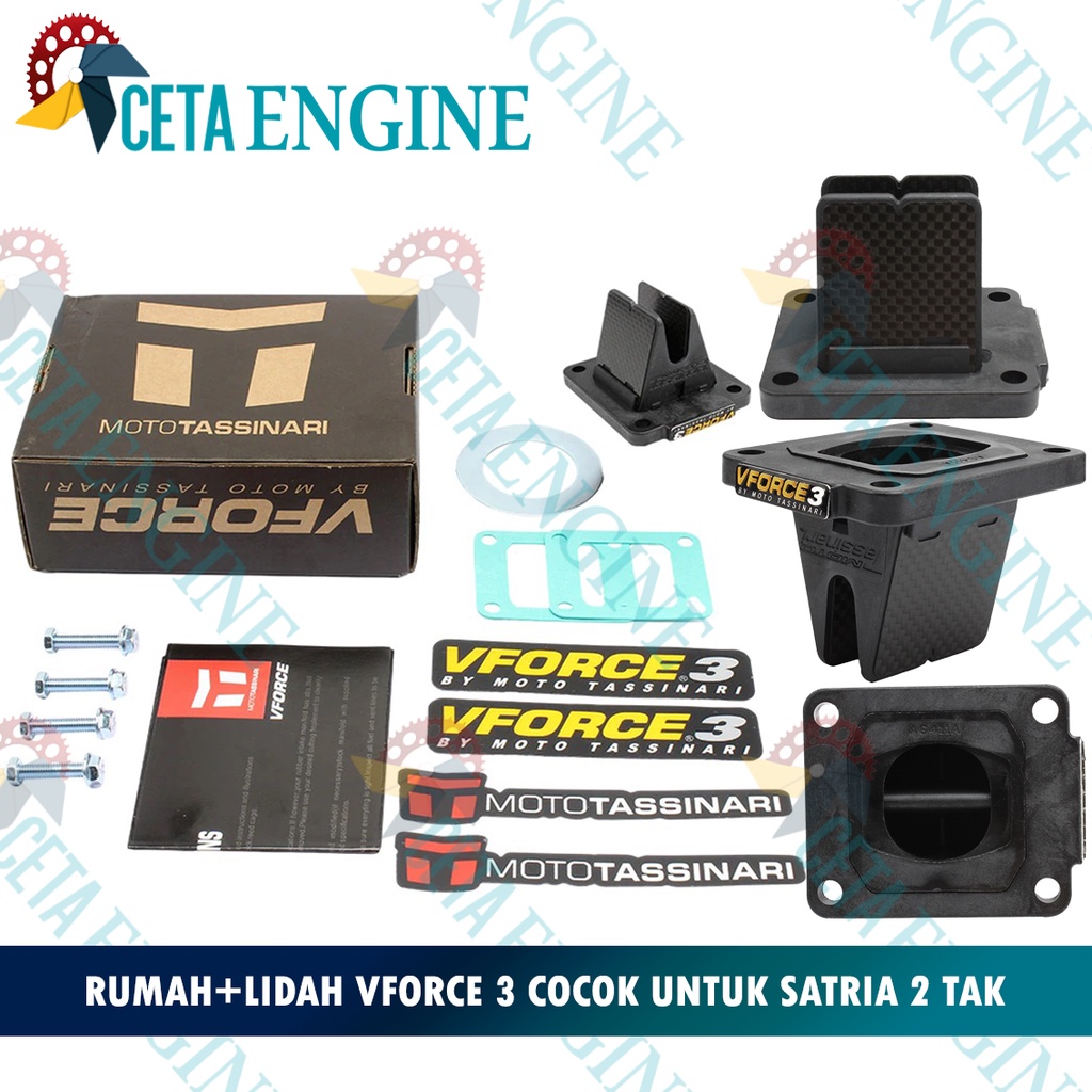 MEMBRAN CARBON VFORCE 3 VFORCE 4 NINJA R RR PNP RXKING RX KING RXK RXZ RZR Y125Z VFORCE 3 VFORCE 4 V