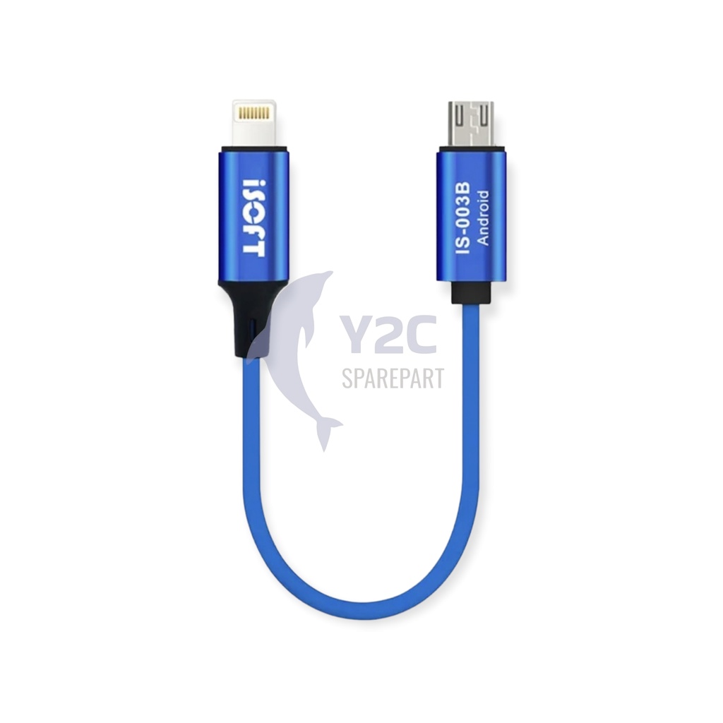 KABEL DATA SUNSHINE ISOFT IS-003A / B / C IP TO IP / IP TO MICRO / IP TO TYPE C / 5 6 7 8 6 PLUS 7 PLUS 8 PLUS X / USB
