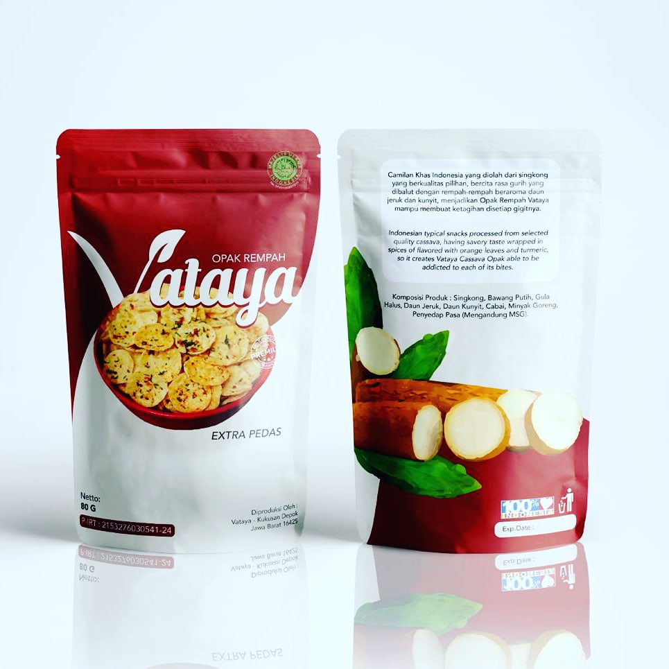 Cetak kemasan standing pouch custom ziplock