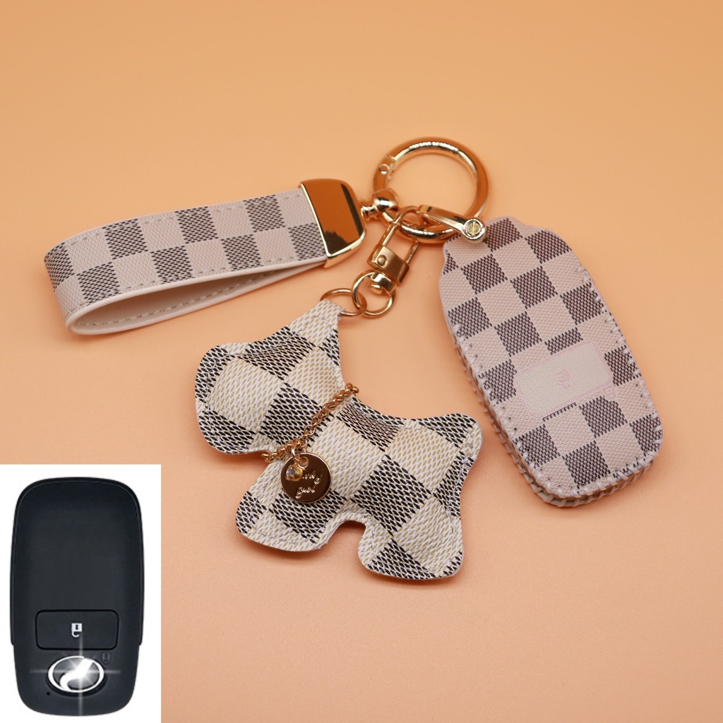 Untuk toyota Veloz rush Innova Yaris Raize Ativa Myvi ALZA 2022brand New FL Kulit Penutup Kunci Mobil Remote Key Case Pelindung Key chain kereta Housing