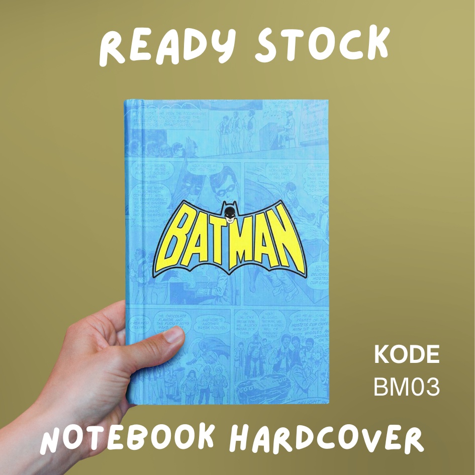 

BUKU NOTEBOOK BATMAN/ BUKU SEKOLAH/ BUKU CATATAN/ BUKU THE BATMAN KODE BM03