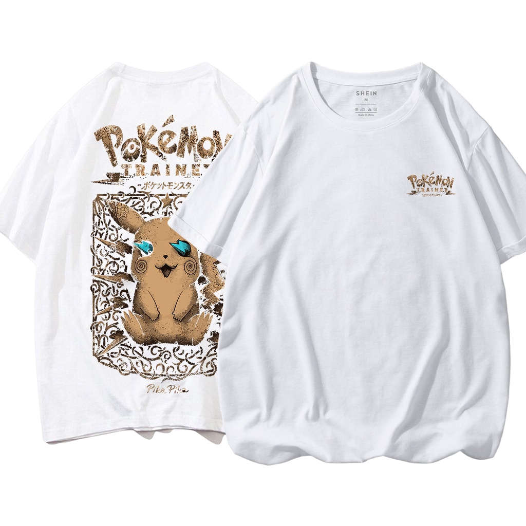 T-Shirt Oversize Pokemon kaos 24s Catoon