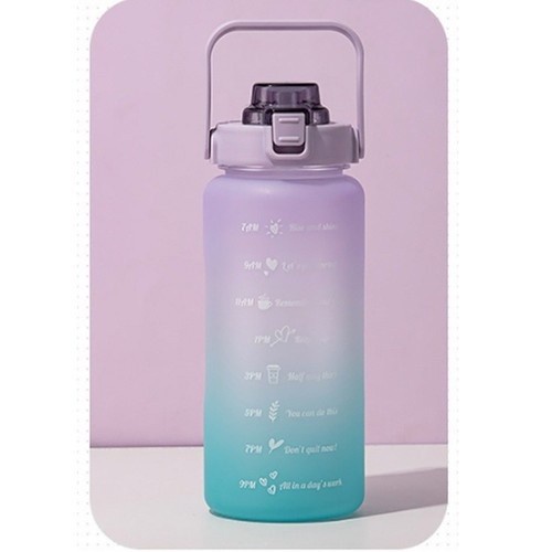 %%%%] Botol Minum Minuman Motivasi Tumbler Viral Lucu Kekinian 2 Liter