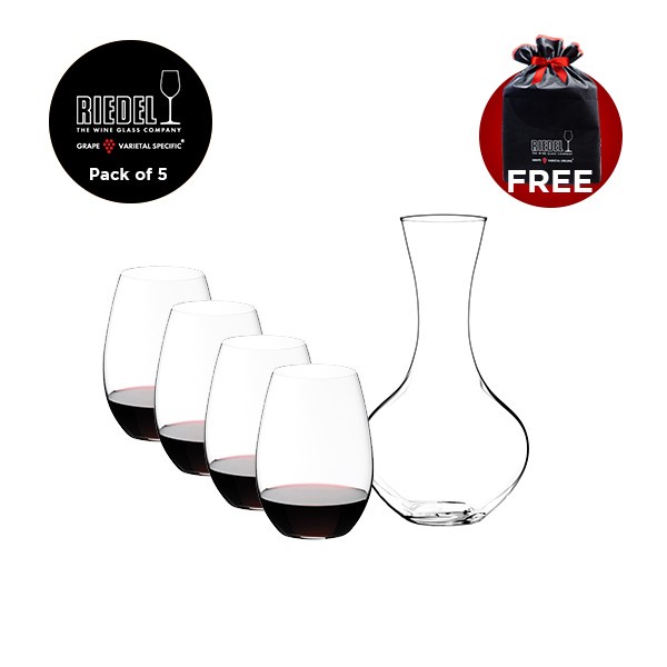 GELAS WINE RIEDEL O WINE TUMBLER + GIFT SET PREMIUM WINE GLASS