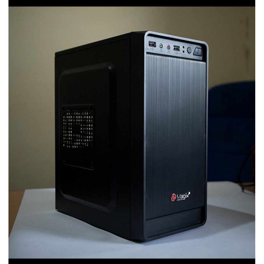 1 Set PC Gaming Fullset Core i7 860 VGA GT 1030 2GB Ram 16GB HDD SSD + Monitor 24 Inch Curve - Full Games Tinggal Pakai