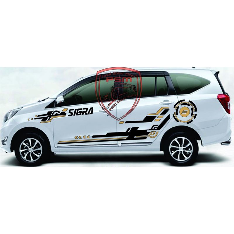 New cutting sticker mobil sigra sticker ertiga avanza dll