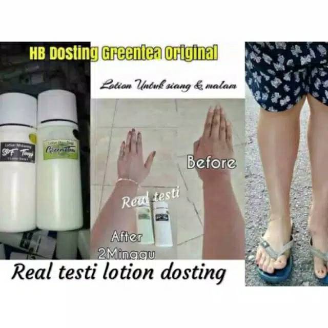 LOTION DOSTING ORIGINAL 2in1 Rumah Cantik 354 LOTION DOSIS TINGGI (DOSTING) / DOSTING BODY WHITENING SIANG MALAM 2 in 1 Hand Body Dosis Tinggi