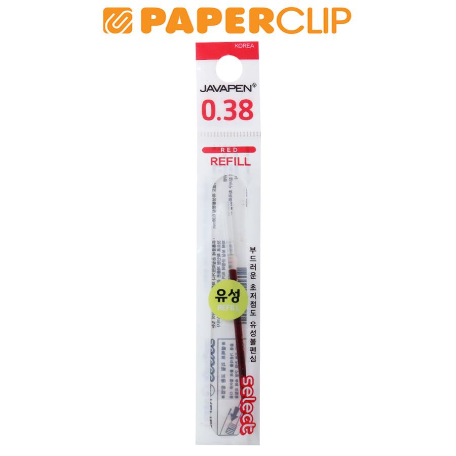 

ISI PULPEN/REFILL BALLPOINT JAVA PEN 0.38 RED SELECT