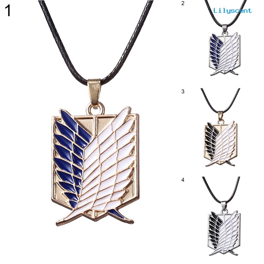 Ls Kalung Lucu Kreatif Attack On Titan Cosplay Anime Kalung Untuk Wanita