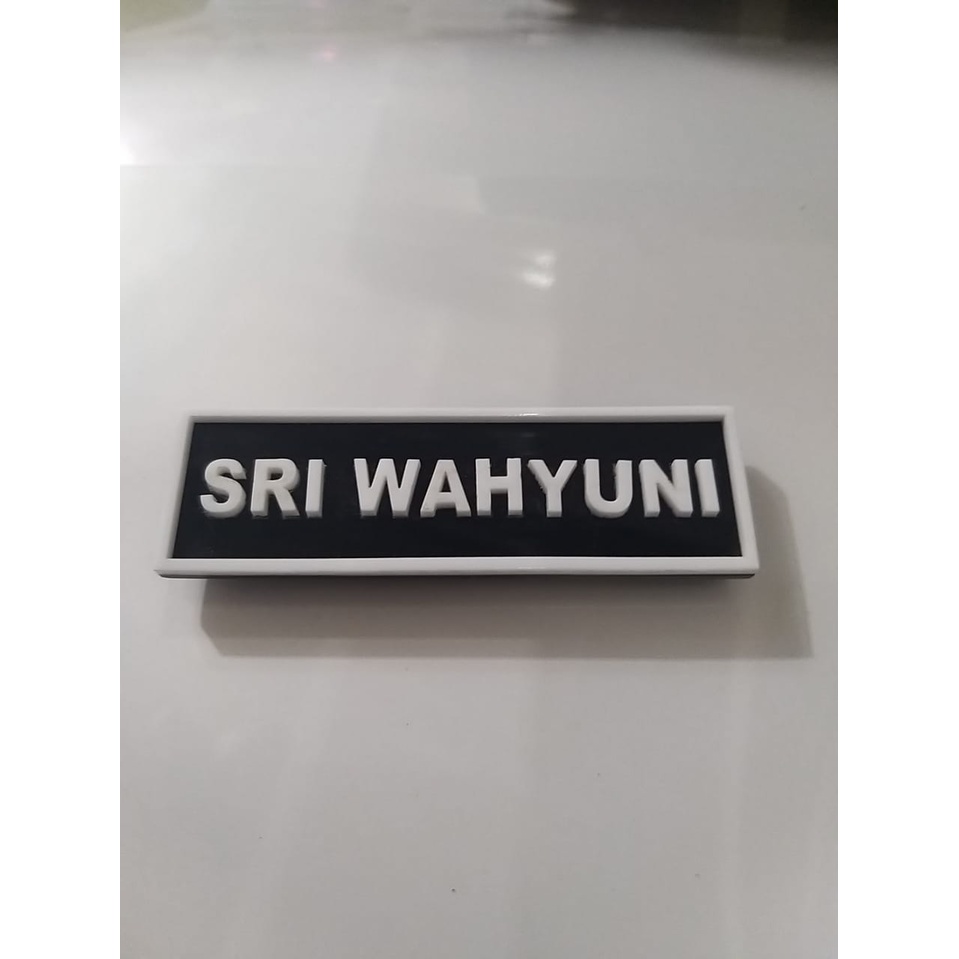 

PAPAN NAMA / NAME TAG / AKRILIK TIMBUL / CUSTOM