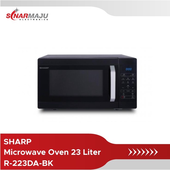 Microwave Microwave Oven Sharp 23 Liter R-223Da-Bk R223Da