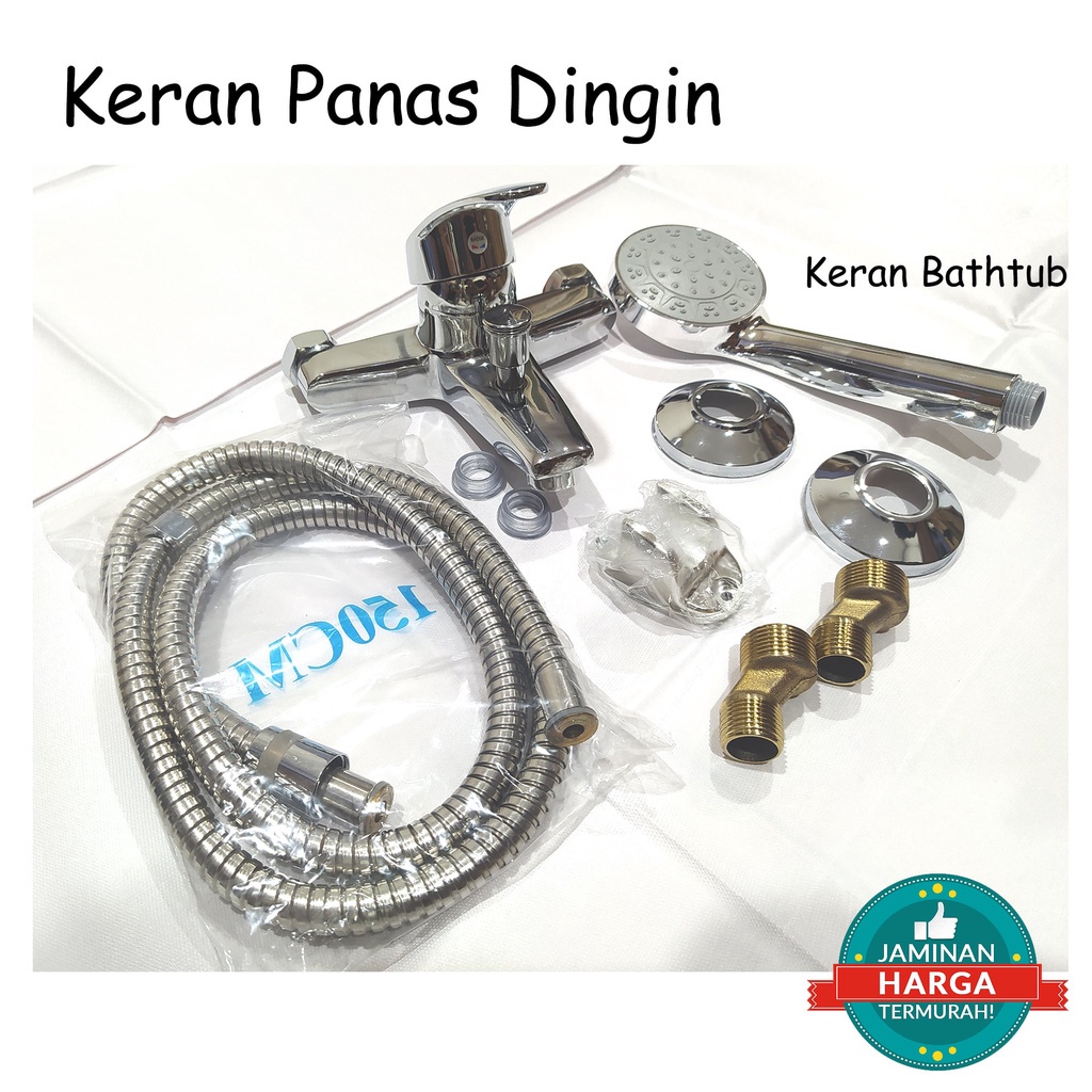 (SerbaSerbi)Keran Panas Dingin SM 09 Kran Shower Bathtub komplit