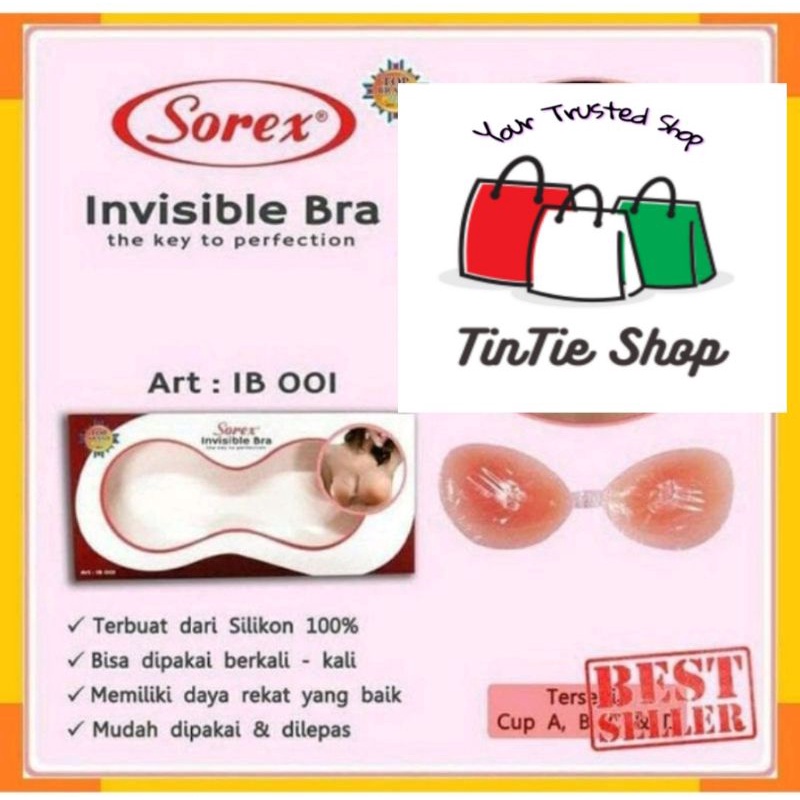 Sorex Invisible Bra Tanpa tali BH tempel IB001