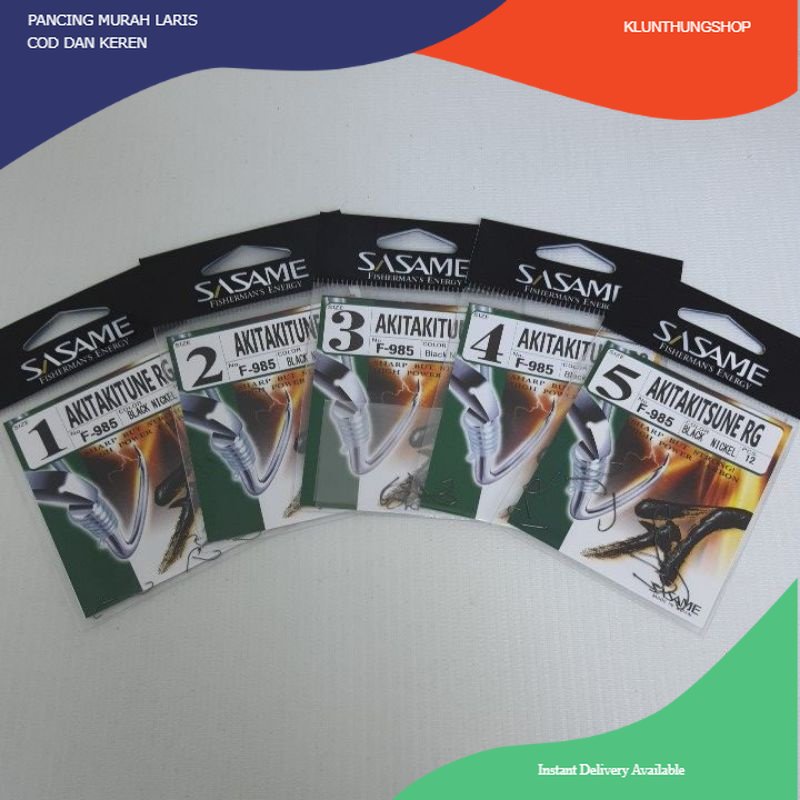 KLUNTHUNGSHOP KAIL PANCING SASAME AKITA KITSUNE RG | FALLIN FOX | SODE MURAH LARIS SEMARANG