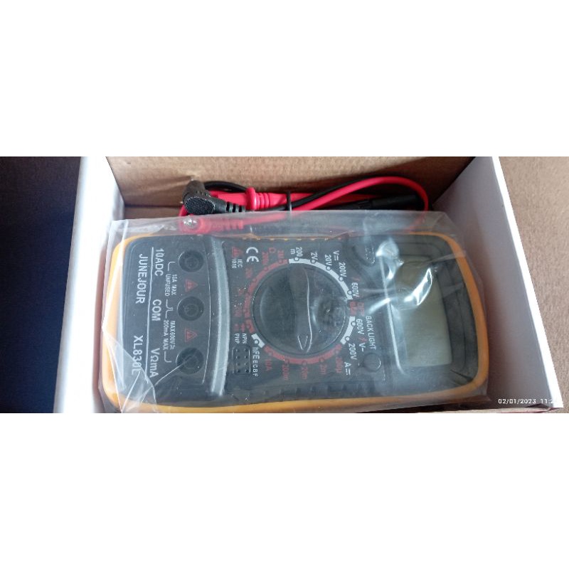 MULTITESTER DIGITAL MINI gambar real pict