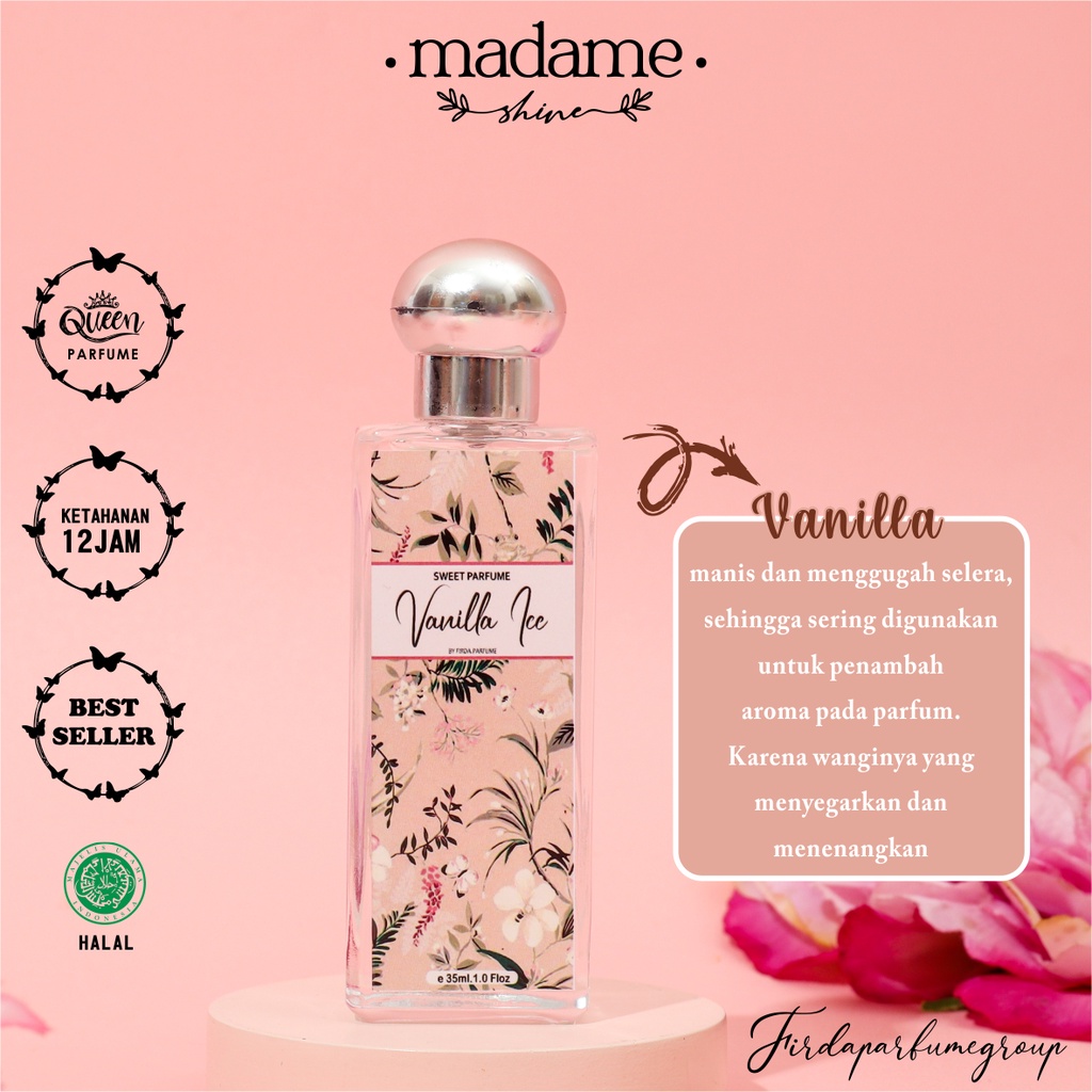 Madamshine Perfume~Flowers series ~ 35ml premium // unisex perfume