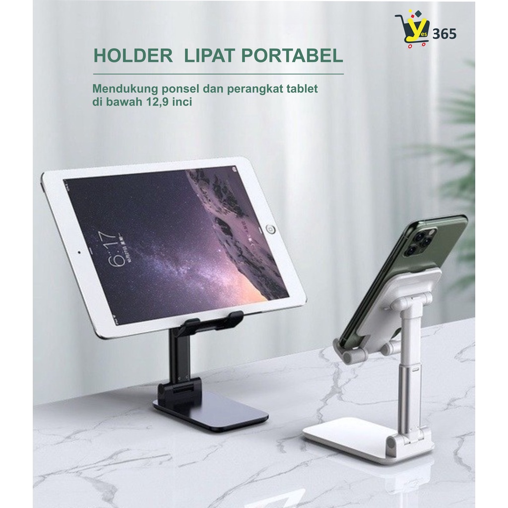 Phone holder / dudukan hp / tatakan hp / phone stand / stand hp meja