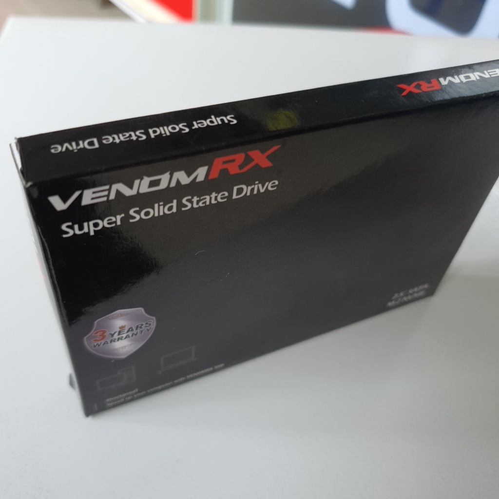 SSD NVME VENOMRX VENOM RX PCie Gen3x4 M.2 2280 128GB 256GB 512GB 1TB