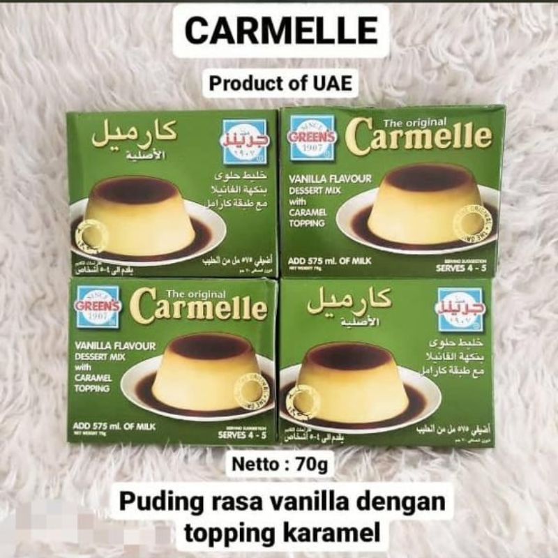 

CARMELE puding vanilla puding Saudi Makanan Saudi Arabianfoods