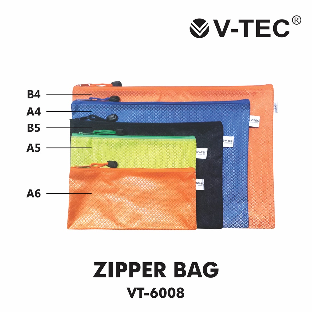 

V-TEC Zipper Bag Type VT-6008/A4