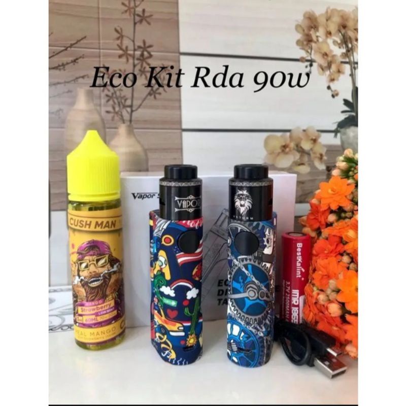 Elektronik lainnya orginal ORGINAL Terlaris PROMO VAPOOR VAPEE ECOKIT 90WATT FULLSET AUTHENTIC