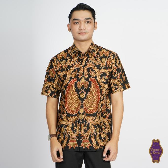 DANAR HADI-Kemeja Batik PE Gurdo Latar Rambat -GULR.Pe-78.1022 - Hitam