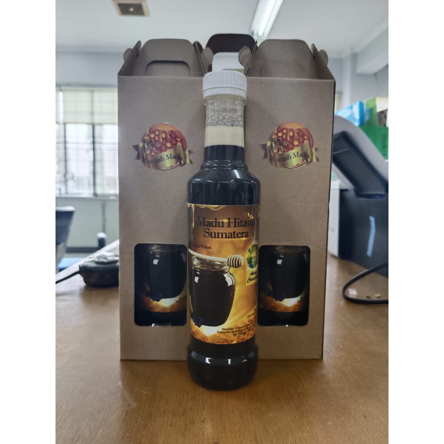 

Madu Hitam Sumatera Akasia Carssicarpa 500Gr | 100% Madu Murni (RAW HONEY)