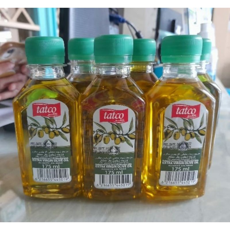 READY VIRGIN OLIVE OIL / MINYAK ZAITUN TATCO Asli Arab Exp 2026..  FREE BUBBLE WRAP...