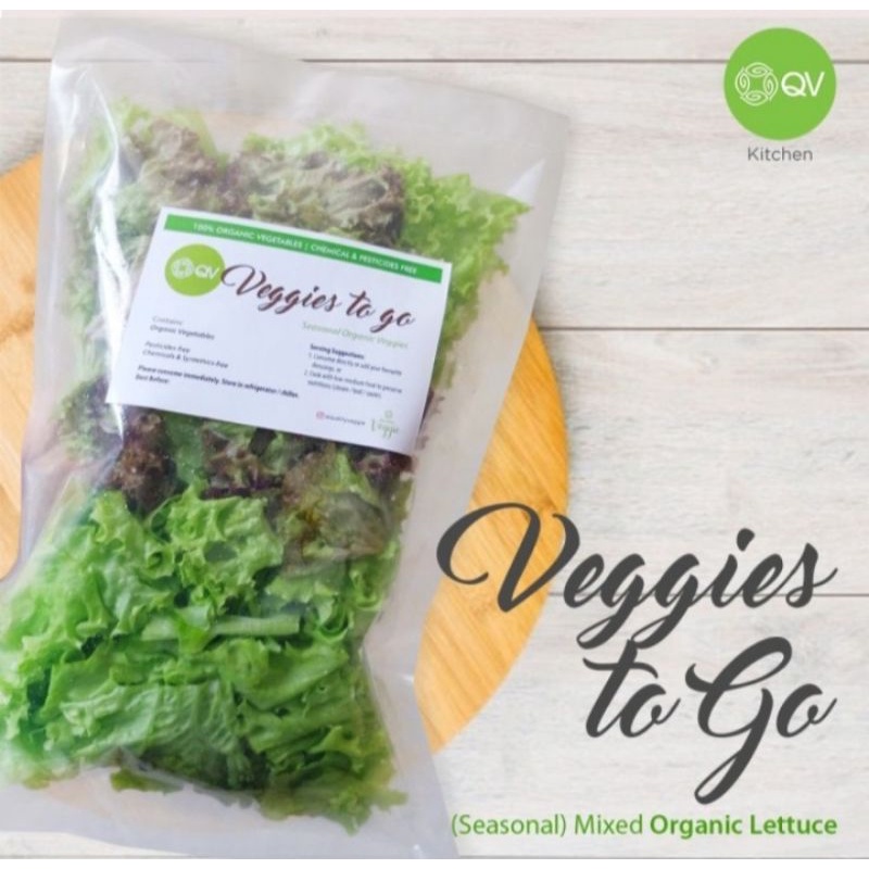 

Veggies to Go-Lettuce mix organic 100gr