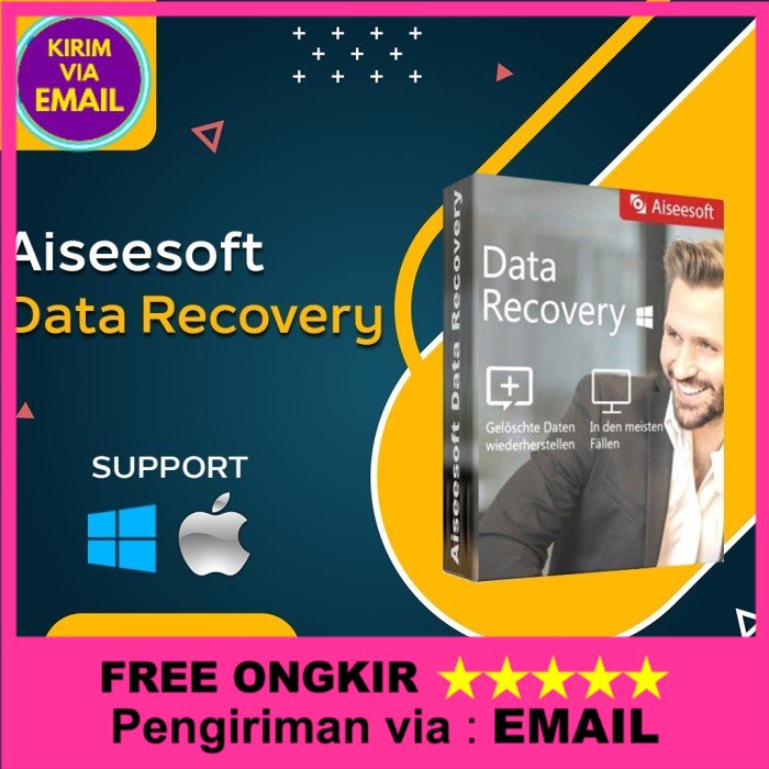 Software Recovery Data: Aiseesoft Data Recovery Full Version - Win Lifetime