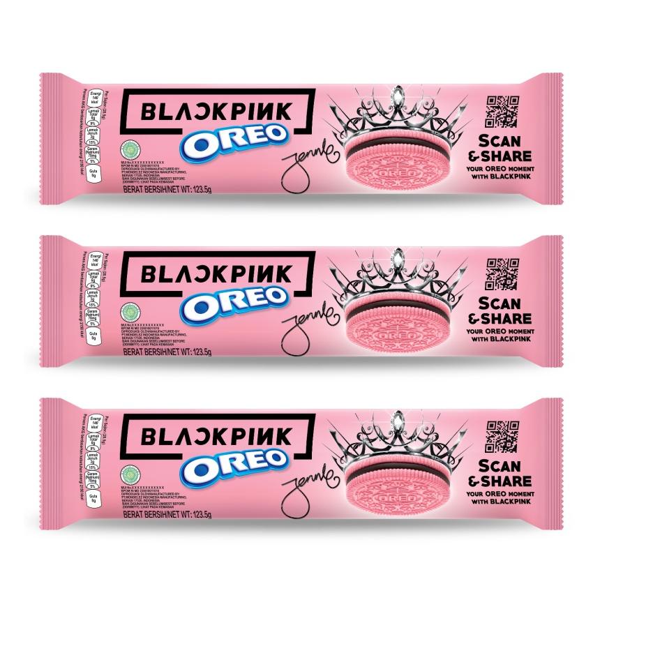 

Id6n1Mb Oreo Pink Cookie x Blackpink 123.5G [Limited Edition] - triple pack