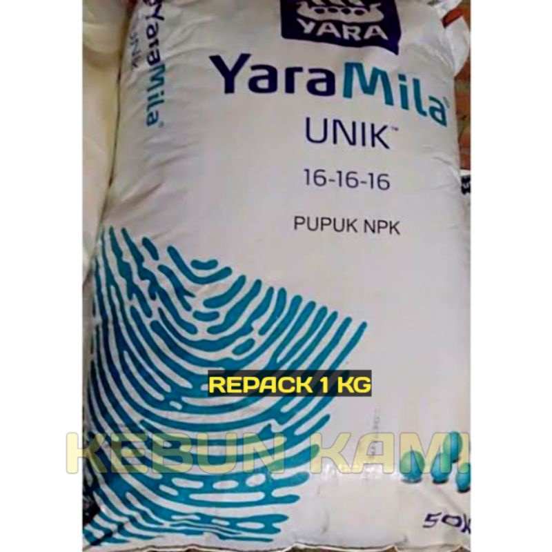 NPK YARAMILA 16+16+16 KEMASAN 1 KG