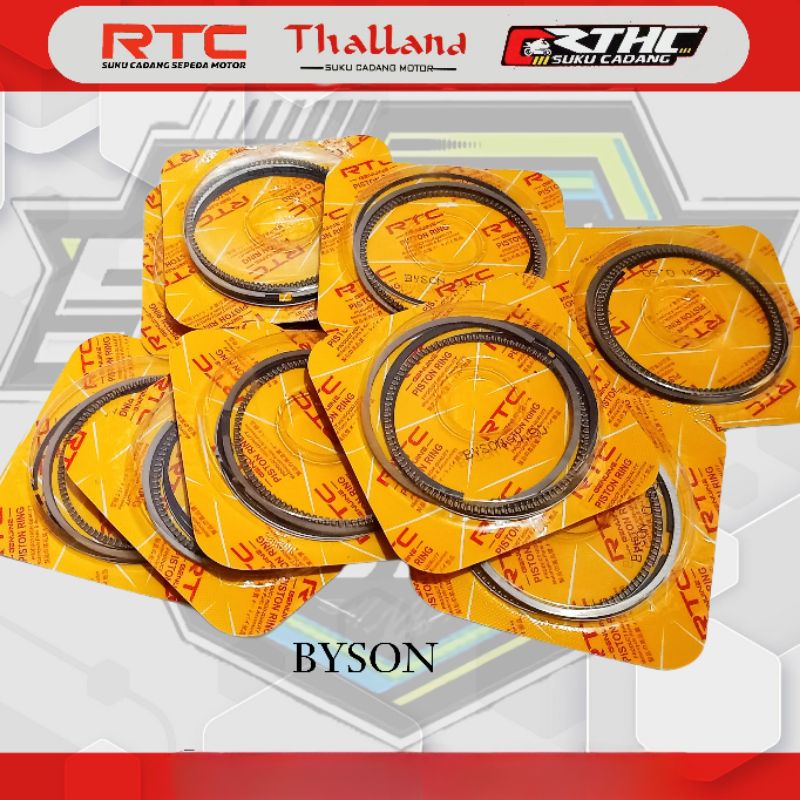 RTC RING SEHER BYSON / RING PISTON BYSON OS &quot;STD&quot;50&quot;