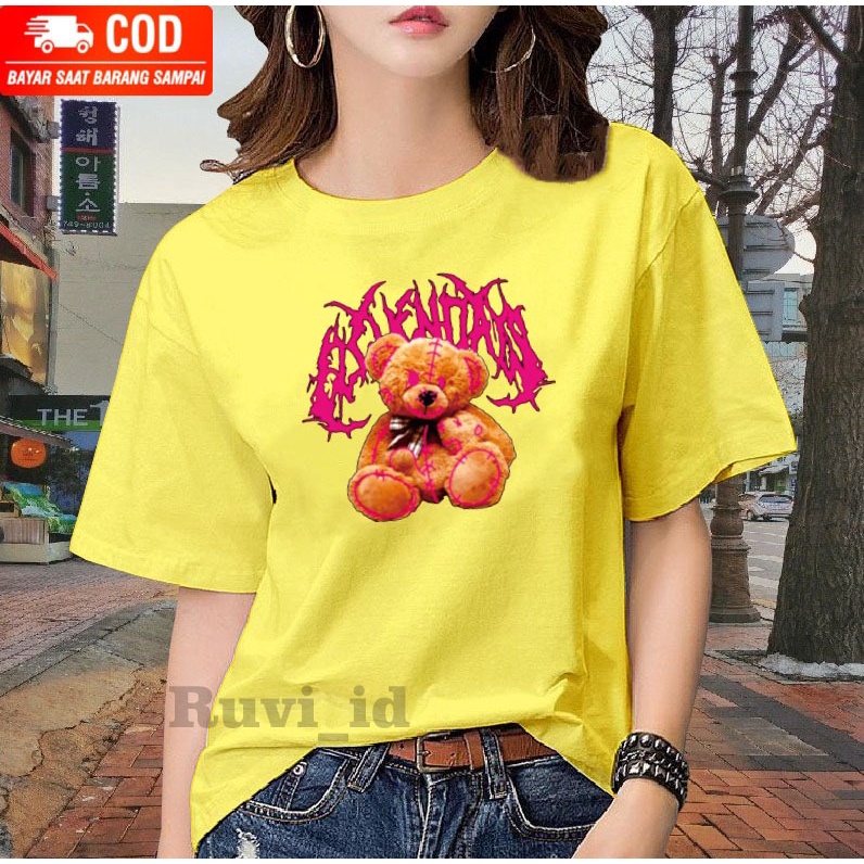 Ruvi_id-KAOS DISTRO / BELI 3 GRATIS HEADSET EXTRA BAS / KAOS BERUANG KEKINIAN / KAOS WANITA / KAOS PRIA / KAOS WANITA KOREAN STYLE / KAOS IMPORT / KAOS OBLONG / BLUS / T-SHIRT / ATASAN KEKINIAN / KAOS TERLARIS / KAOS KATUN / KAOS OVERSIZE / KAOS MURAH