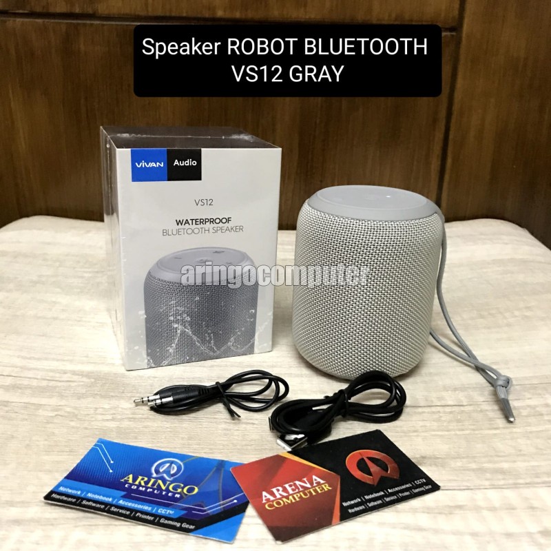 Speaker ROBOT BLUETOOTH VS12 GRAY