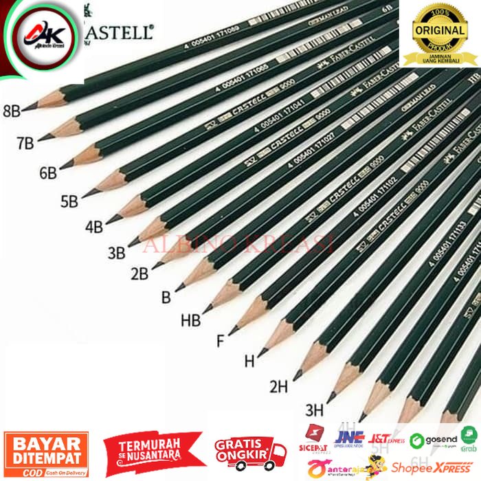 

[RH] Pensil 2B Faber Castell