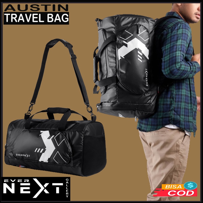 Tas duffel travel bag Eksklusif perlengkapan gym dan olah raga tenis outdoor  unisex pria wanita waterproof multifungsi tas backpacker cowok anti air tas ransel big size mudik pulang kampung anti air tas travelling outdoor