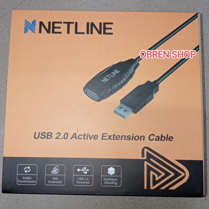 Extension Kabel Usb 2.0 Extension Active 20 Meter Netline