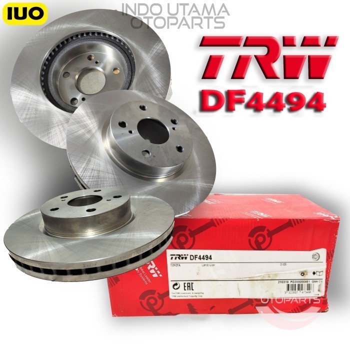 Piring Rem Cakram Hilux Revo Double Cabin (2pc) Disc Brake TRW DF4494