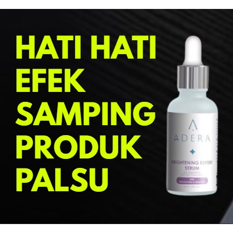 ADERA FACE SERUM [ASLI] Beauty Soap Pemutih izin BPOM
