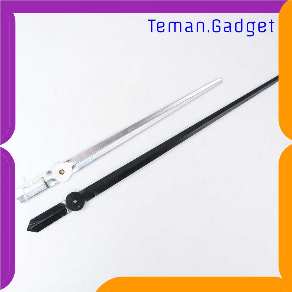 TG-PJM Taffware Jam Dinding Besar DIY Giant Clock Quartz 80-130cm - DIY-202