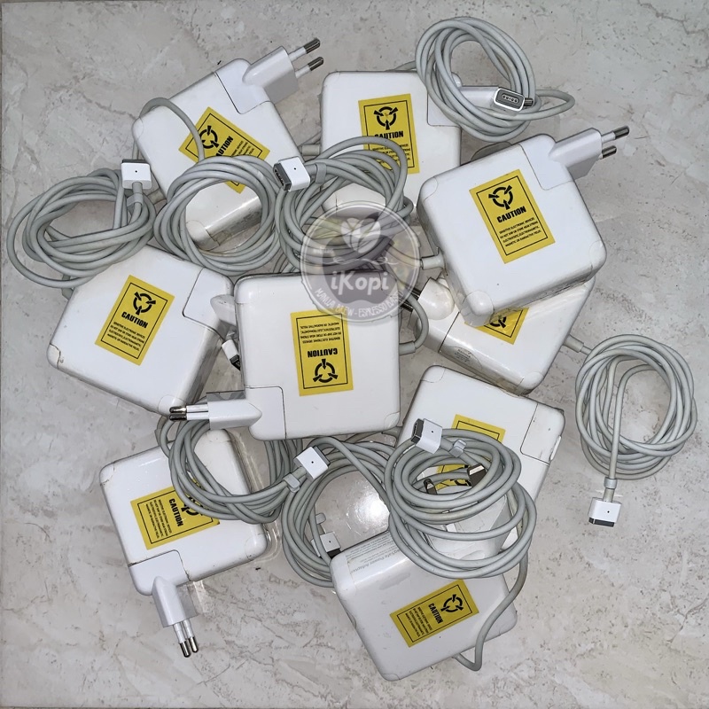 Charger laptop applè macbòok power adapter magsafe 1 T style classic 60W 60 watt 60watt second origi