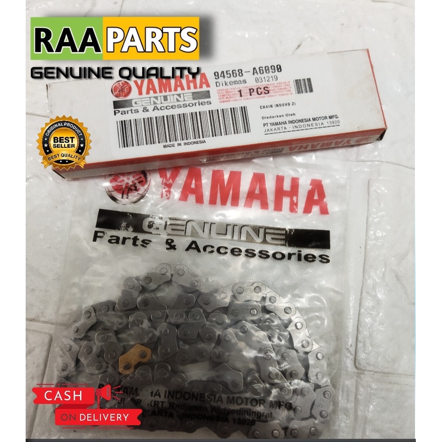 RANTAI KAMPRAT MESIN/RANTAI KETENG YAMAHA MIO/VEGA ZR/JUPITER ROBOT (A)