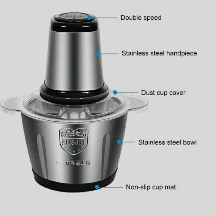 SE Blender Daging Stenlies Steel Meat Grinder SX Coper 685/ Penggiling daging 2l Liter Anti karat du