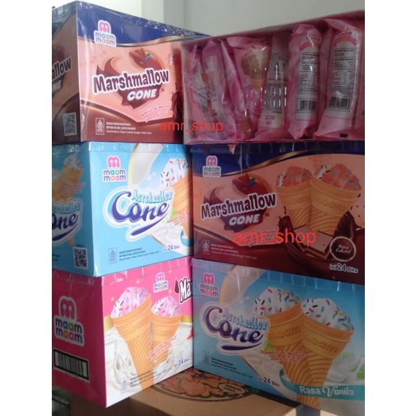 

TERMURAH MAAM MARSHMALLOW CONE BOX JUMBO 10pcs