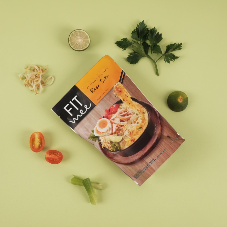 MI INSTAN KONYAKU FITMEE SOTO 92GR SHIRATAKI NOODLE FIT MEE HALAL